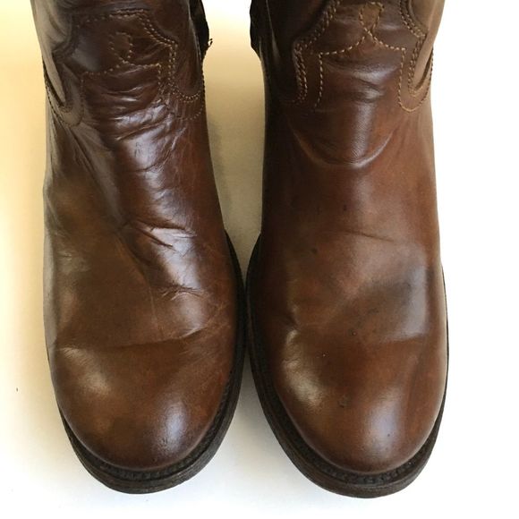 Corral Distressed Embroidered Boots Size 9 - Picture 5 of 8